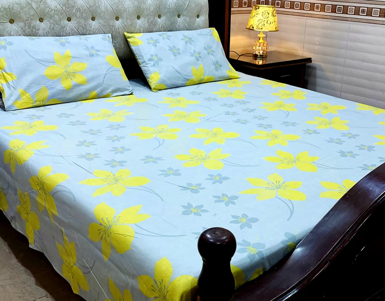 Bedsheet with Blanket Set