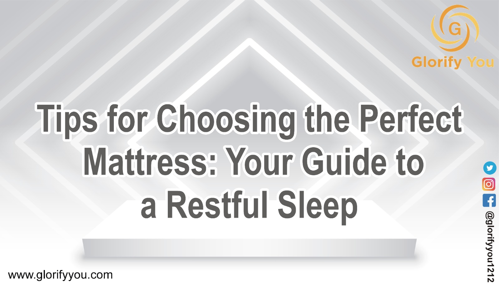Choosing the Perfect Mattress tips: Your Guide to Restful Sleep