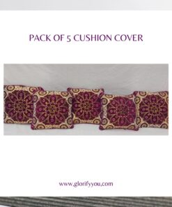 purple cushion Cover