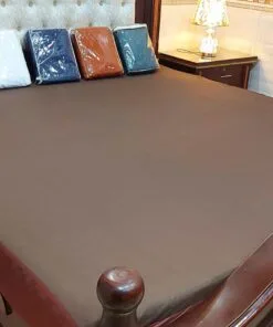 Brown Color Water Proof Mattress Cover