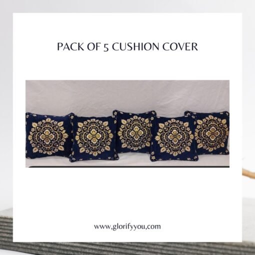 blue cushions covers