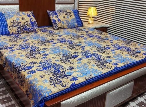 cotton crystal bedsheet