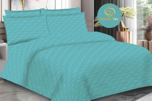 Quilted bedspread set