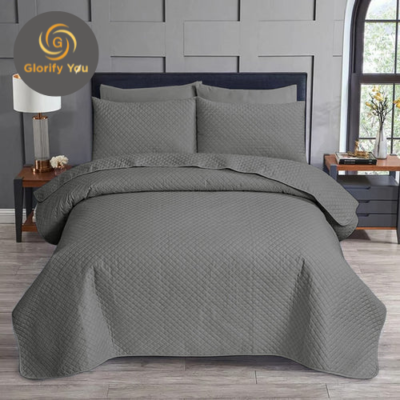 luxury quilted bedspread