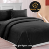 Premium Cotton Black Bedsheet