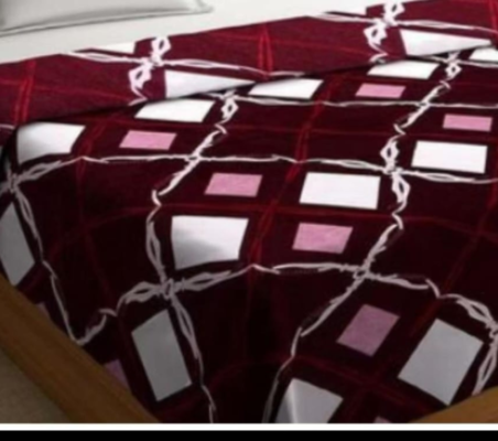 printed fleece blanket